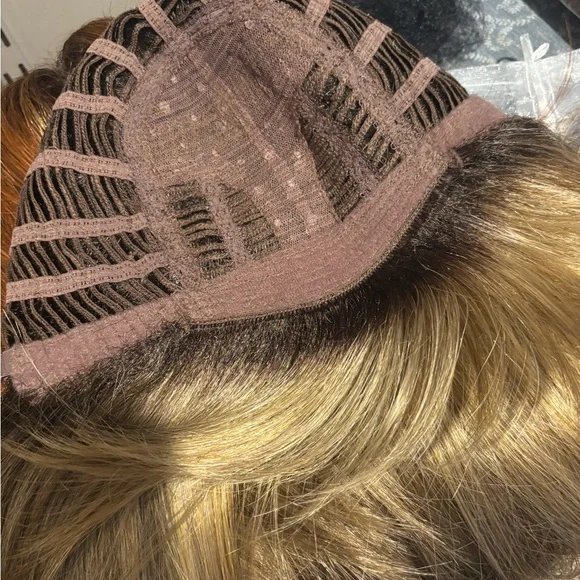 Long Synthetic Wig with bangs by ENVY style KATE brown blonde - Picture 13 of 16